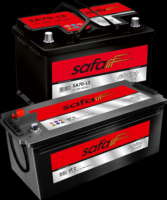 BATTERIA SAFA 12V 60AH 540A POSITIVO SINISTRA